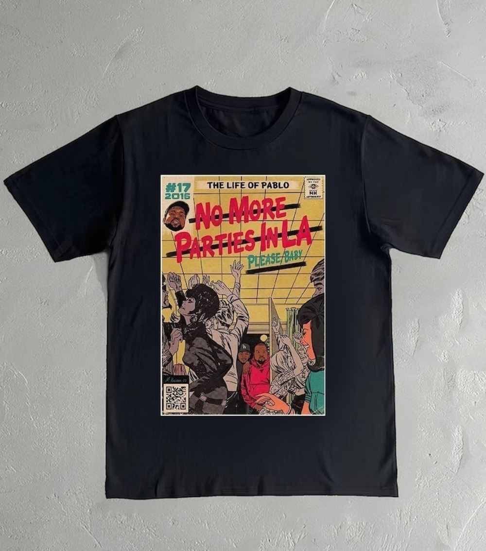 Kanye West X Kendrick Lamar No More Parties In La The Life Of Pablo Shirt